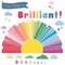 Carson Dellosa Crafty and Cool 69-Piece Motivational Bulletin Board Set, Banner With Inspirational Quote, Sun, Clouds, Grass, and Raindrops Classroom Decor